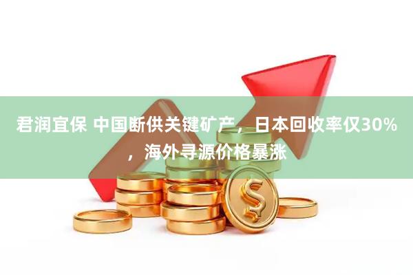 君润宜保 中国断供关键矿产，日本回收率仅30%，海外寻源价格暴涨